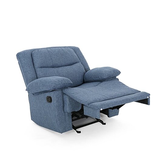 Annabelle Contemporary Fabric Glider Recliner - Image 3